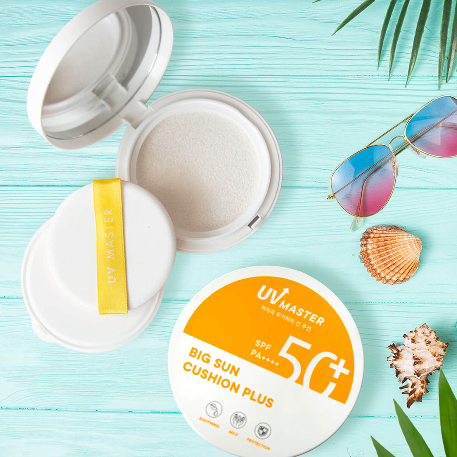 UV MASTER BIG SUN CUSHION PLUS (BLOQUEADOR FACIAL EN FORMATO CUSHION)